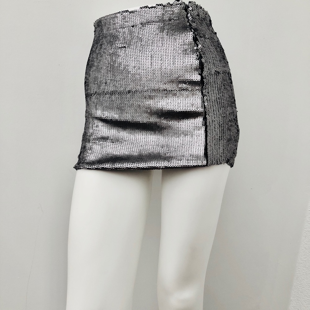 Max Rave sequin mini skirt